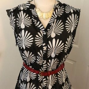 [NEW] Anthropologie Peacock Sheath Tunic/Dress